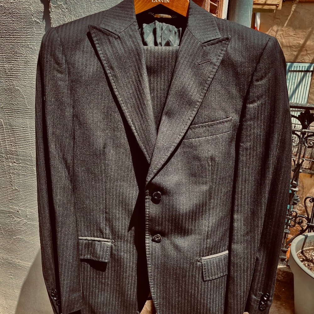Dolce & Gabbana two-piece suit.